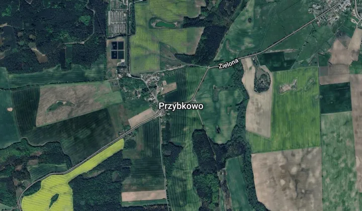 Działka rolna Przybkowo