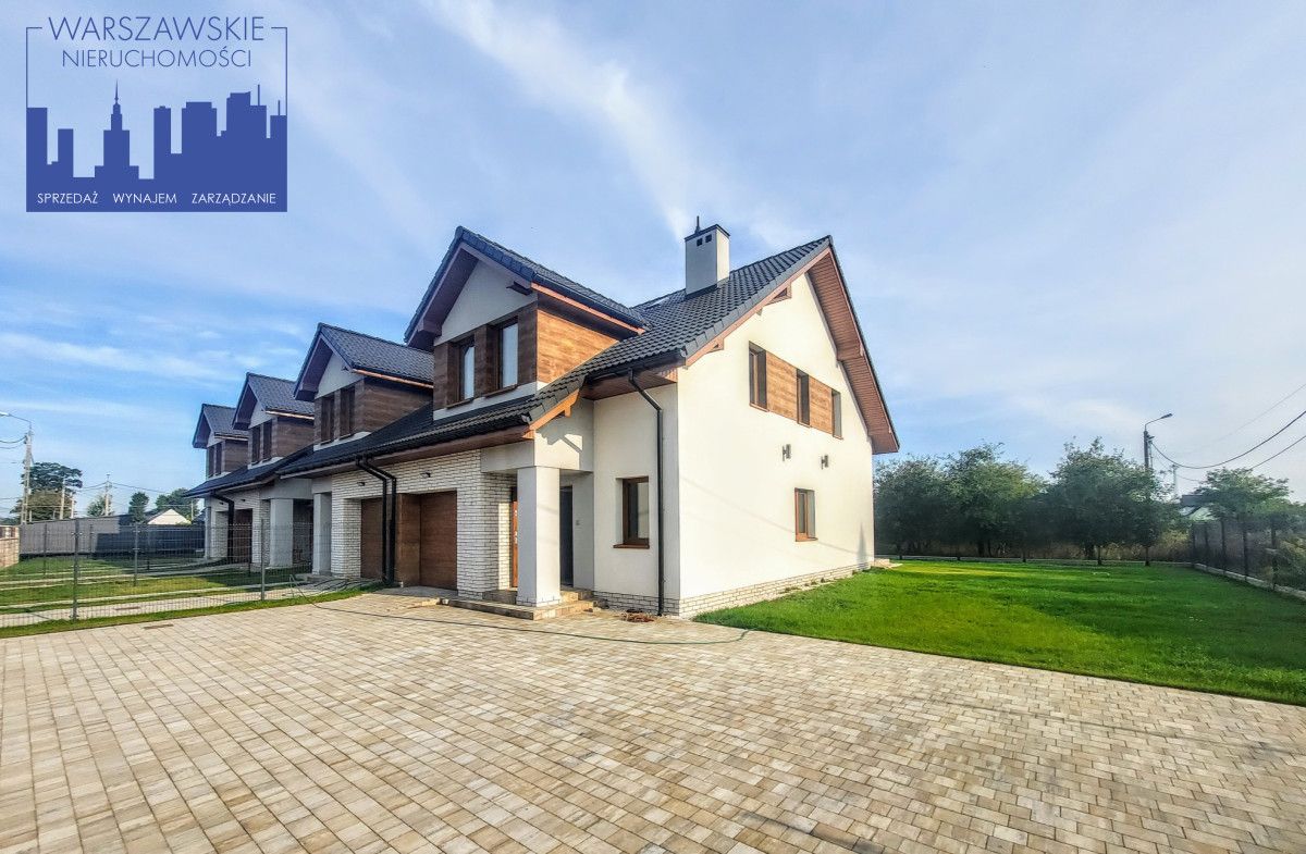 bliźniak, 5 pokoi Baszkówka, ul. Wiśniowy Sad. Zdjęcie 3