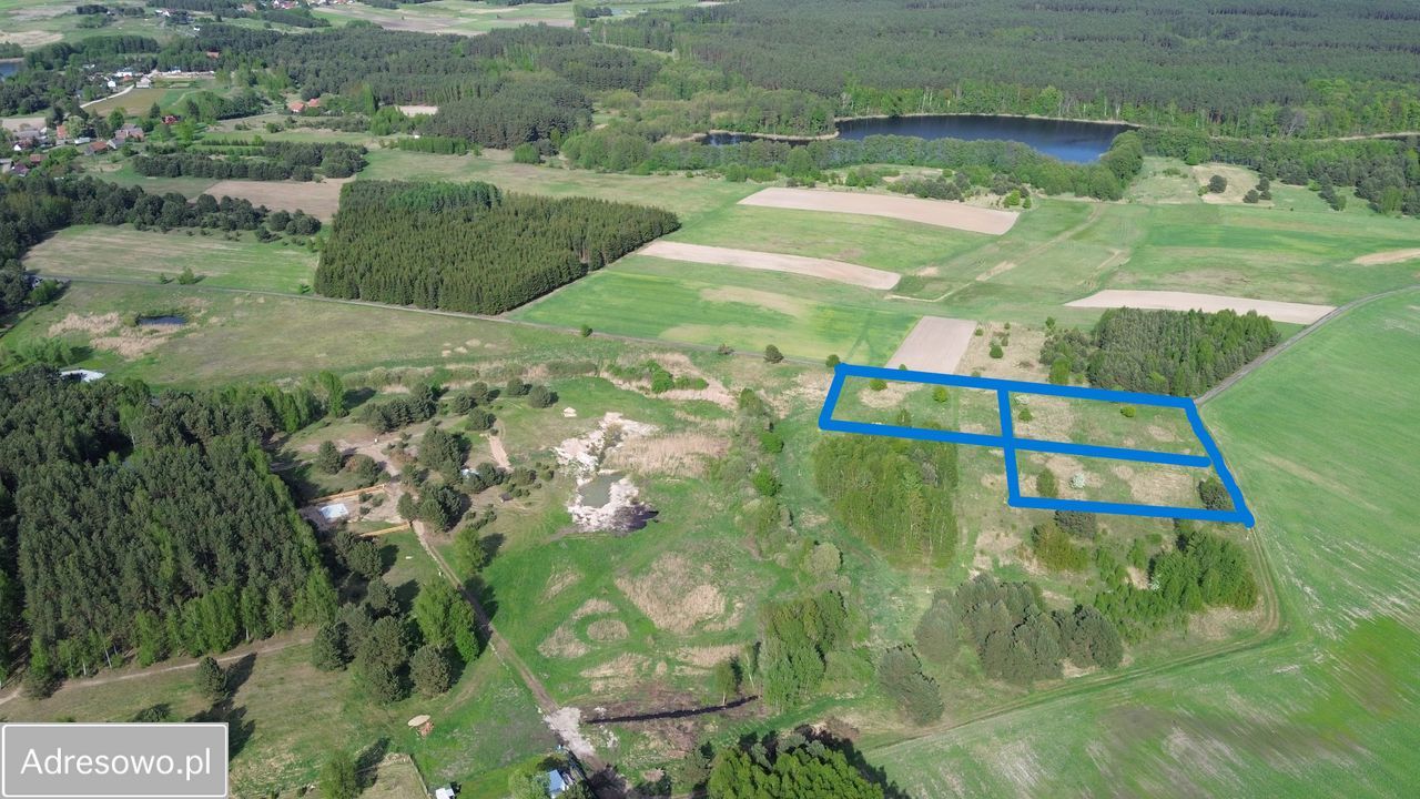 Działka rekreacyjna Łasko