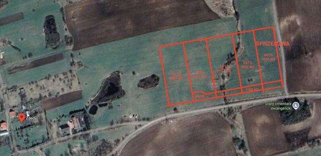 Działka budowlana Zdedy. Zdjęcie 1