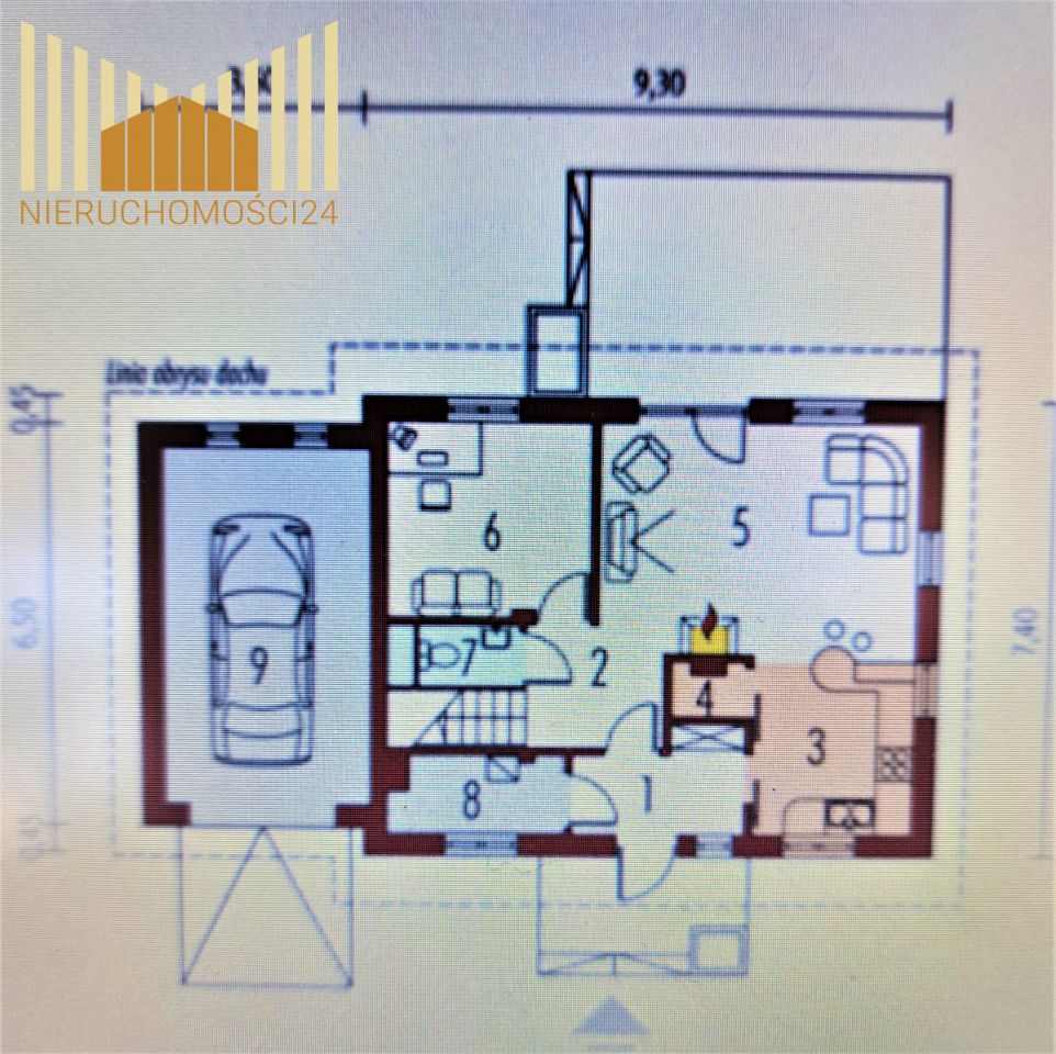 dom wolnostojący, 5 pokoi Mrozy. Zdjęcie 5