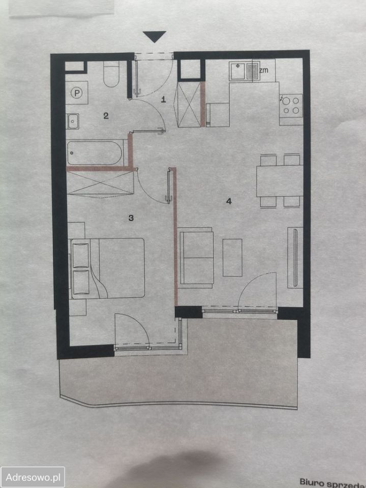 Mieszkanie 2-pokojowe Częstochowa Parkitka, ul. Łódzka. Zdjęcie 8