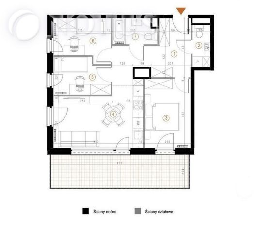 Mieszkanie 4-pokojowe Katowice, ul. Ignacego Paderewskiego. Zdjęcie 1