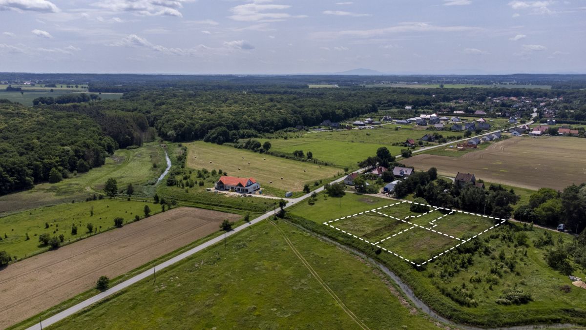 Działka budowlana Księginice