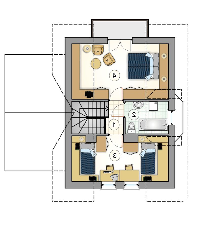 dom wolnostojący, 3 pokoje Skuły, ul. Okrężna. Zdjęcie 10