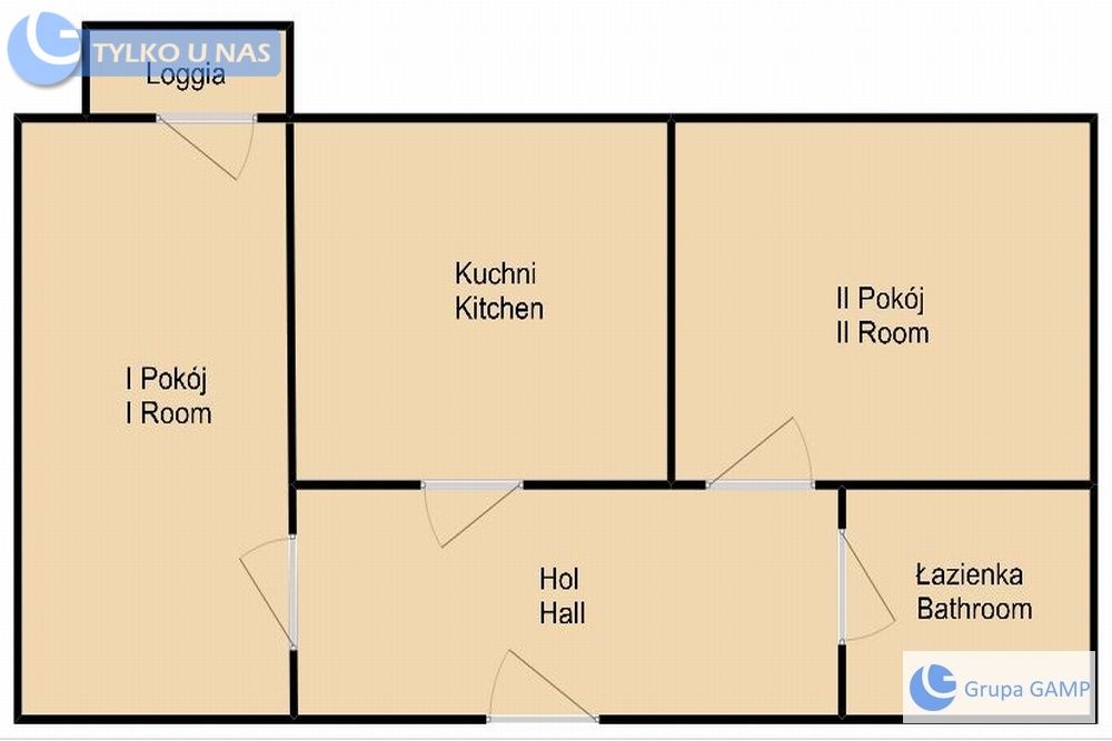 Mieszkanie 2-pokojowe Kraków Łagiewniki, ul. Do Wilgi. Zdjęcie 10