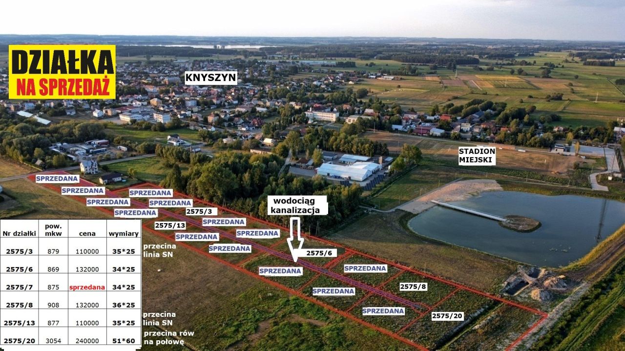 Działka budowlana Knyszyn, ul. Tykocka. Zdjęcie 5