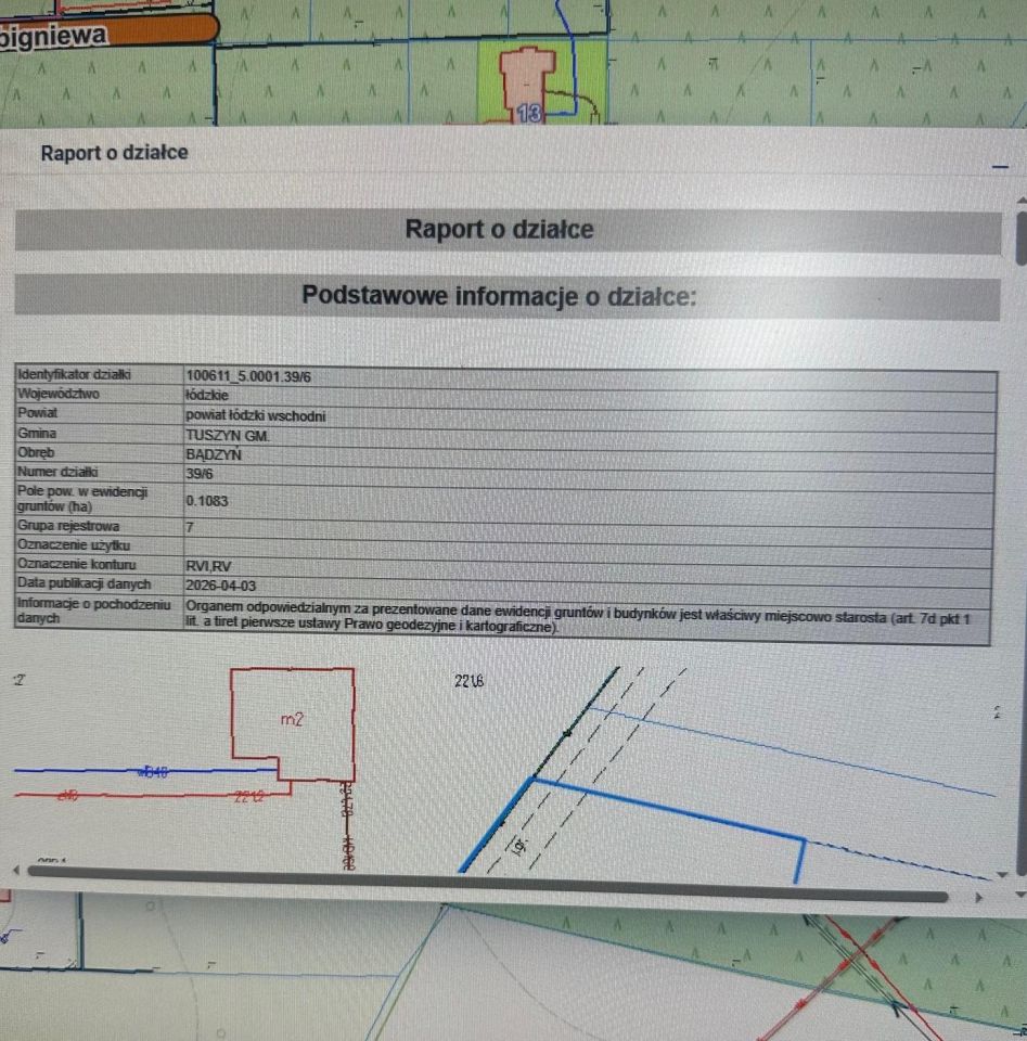 Działka budowlana Bądzyń, Ksiedza Brzoski. Zdjęcie 15