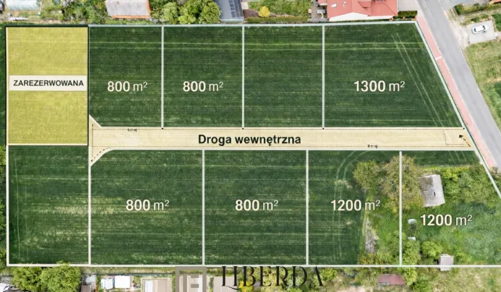 Działka budowlana Zagrody, ul. Nadstawna