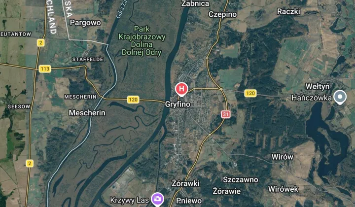 Mieszkanie 3-pokojowe Gryfino