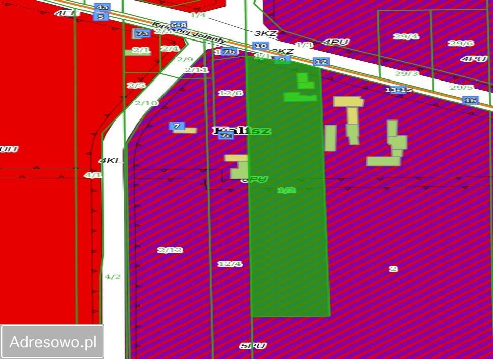 Działka inwestycyjna Kalisz Rypinek, ul. Księżnej Jolanty. Zdjęcie 3