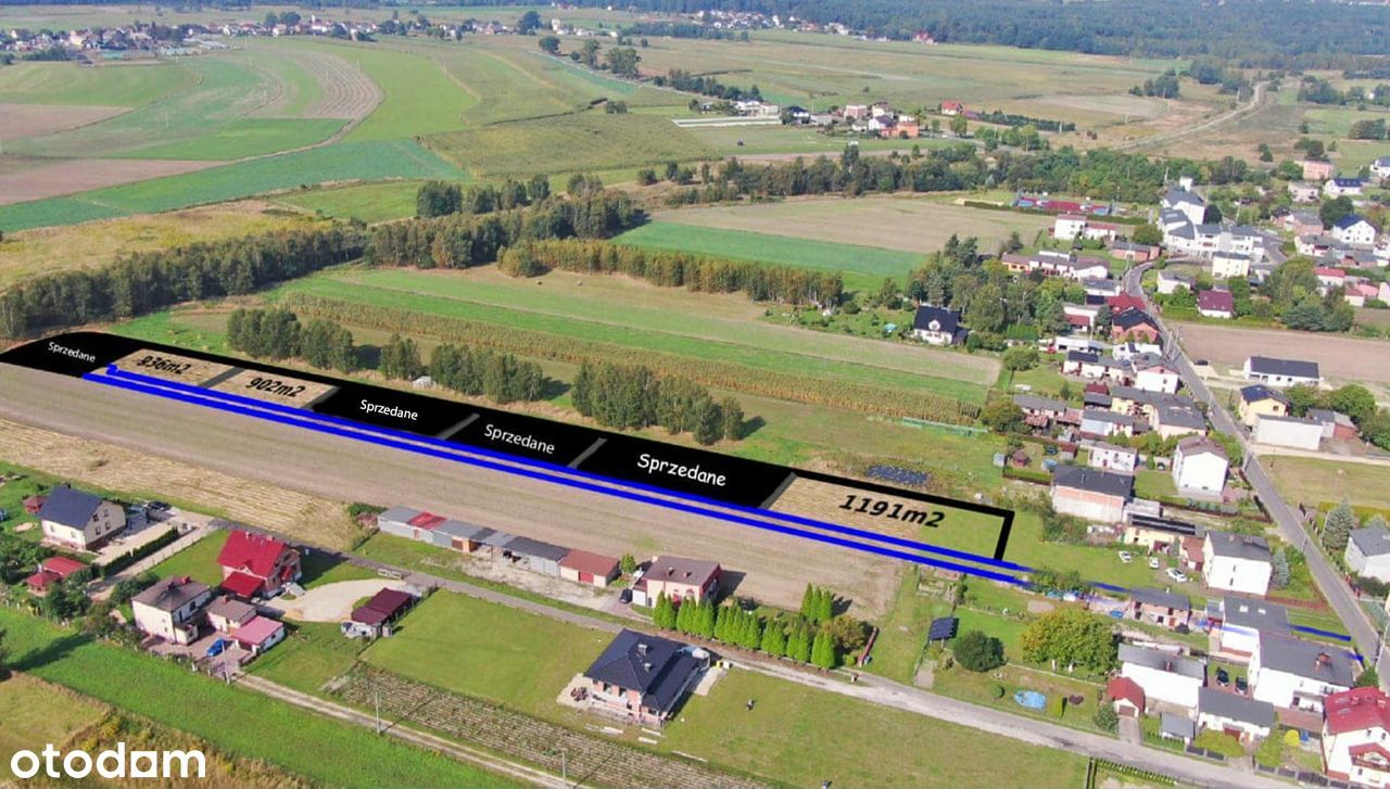 Działka budowlana Lędziny Goławiec, ul. Folwarczna. Zdjęcie 2