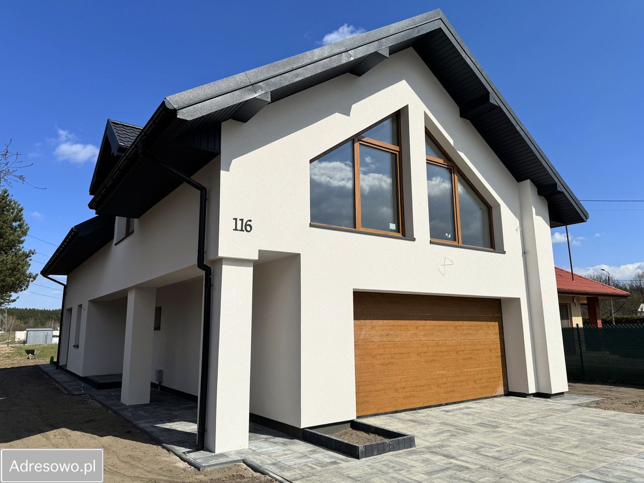 dom wolnostojący, 5 pokoi Sieraków, ul. Henryka Sienkiewicza. Zdjęcie 1