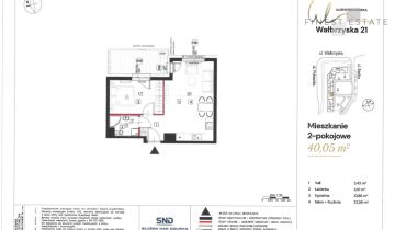 Mieszkanie 2-pokojowe Warszawa Ursynów, ul. Wałbrzyska