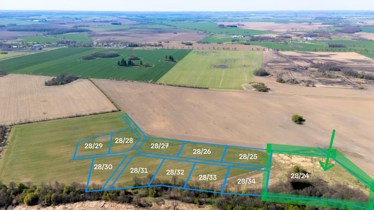 Działka rolno-budowlana Gołębiewo. Zdjęcie 1