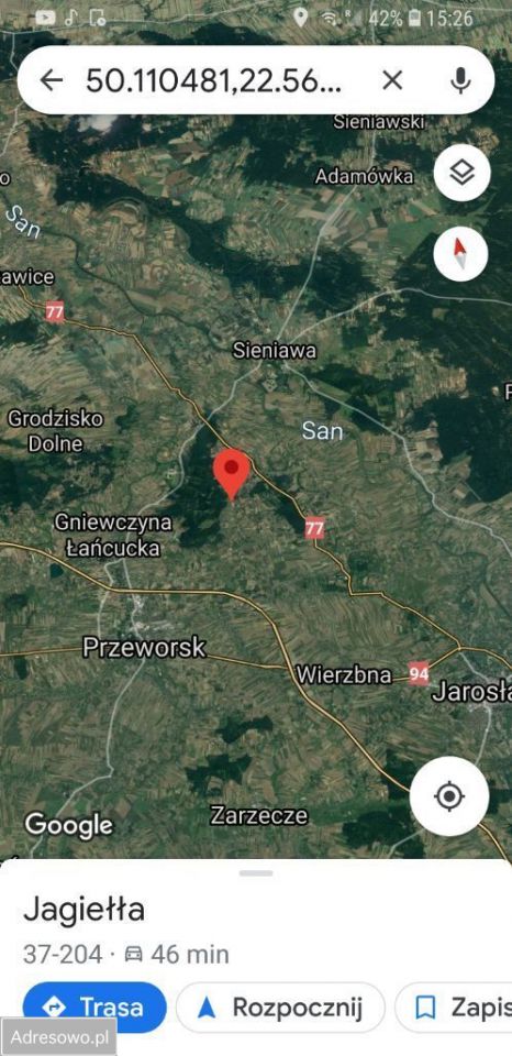 Działka rolna Jagiełła. Zdjęcie 2