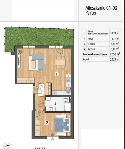 Mieszkanie 2-pokojowe Smolec. Zdjęcie 18