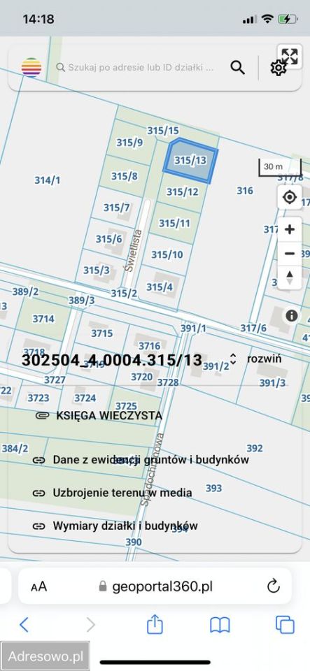 Działka budowlana Środa Wielkopolska, ul. Świetlista. Zdjęcie 2