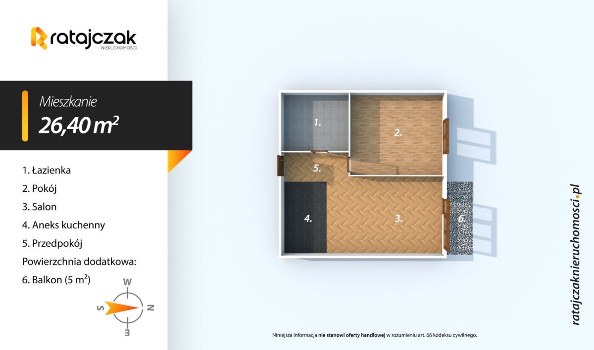 Mieszkanie 2-pokojowe Wejherowo, ul. Kazimierza Dzięcielskiego. Zdjęcie 21