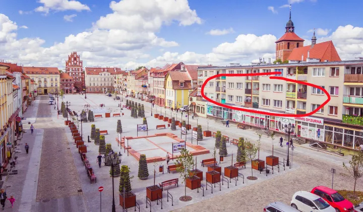Mieszkanie 3-pokojowe Bartoszyce, pl. Konstytucji 3 Maja