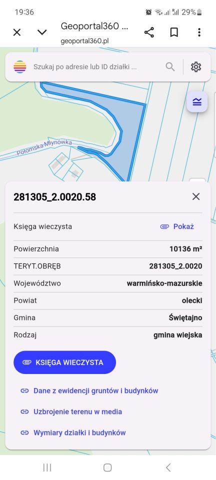 Działka rolna Sulejki. Zdjęcie 2