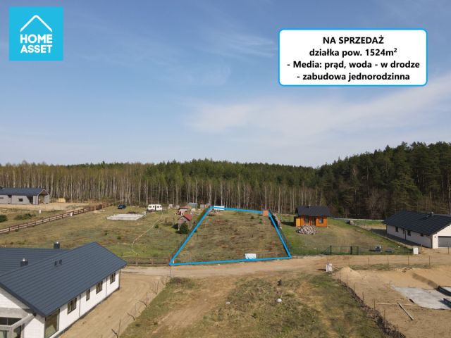 Działka budowlana Warszkowo, ul. Świerkowa. Zdjęcie 1