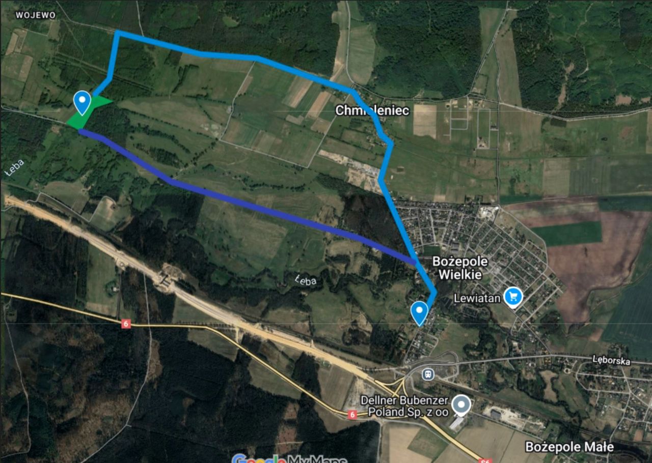 Działka siedliskowa Bożepole Wielkie. Zdjęcie 6