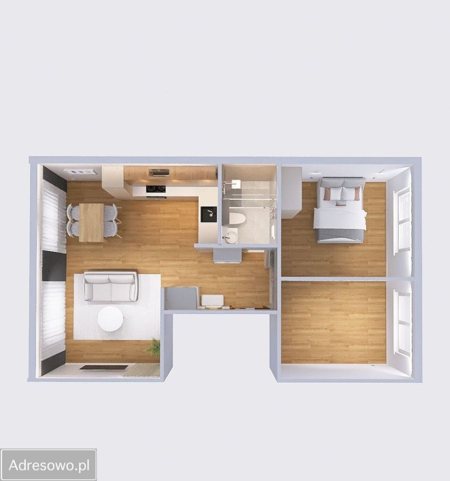 Mieszkanie 3-pokojowe Sosnowiec Sielec, ul. Legionów. Zdjęcie 20