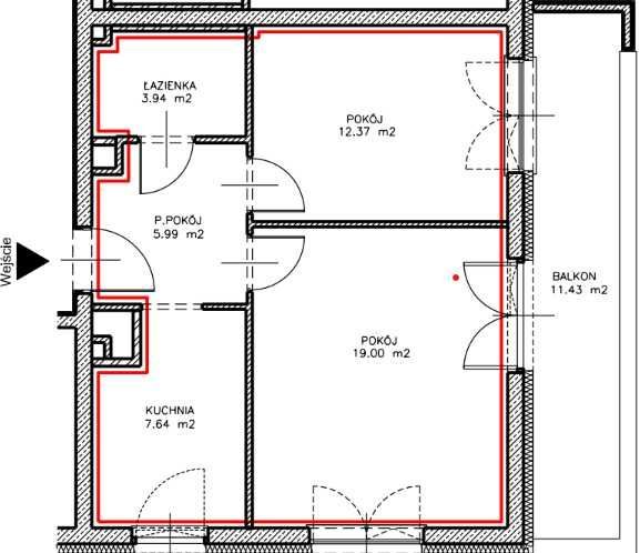Mieszkanie 2-pokojowe Rzeszów, ul. Lubelska. Zdjęcie 8