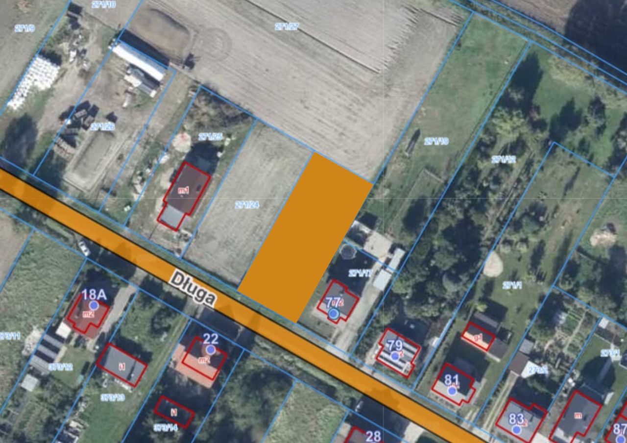 Działka budowlana Kokorzyn, ul. Długa. Zdjęcie 1
