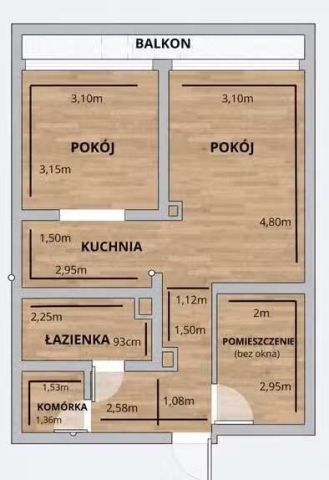 Mieszkanie 2-pokojowe Katowice Śródmieście, al. Wojciecha Korfantego. Zdjęcie 9