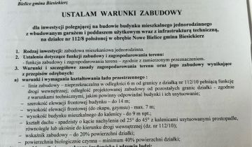 Działka budowlana Nowe Bielice
