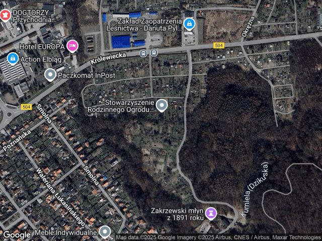 Działka rekreacyjna Elbląg, ul. Królewiecka. Zdjęcie 1