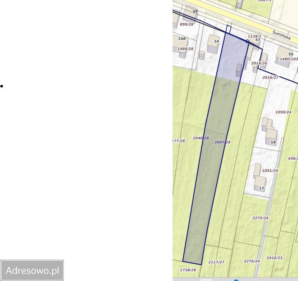 Działka budowlana Szczerbice, ul. Sumińska. Zdjęcie 2