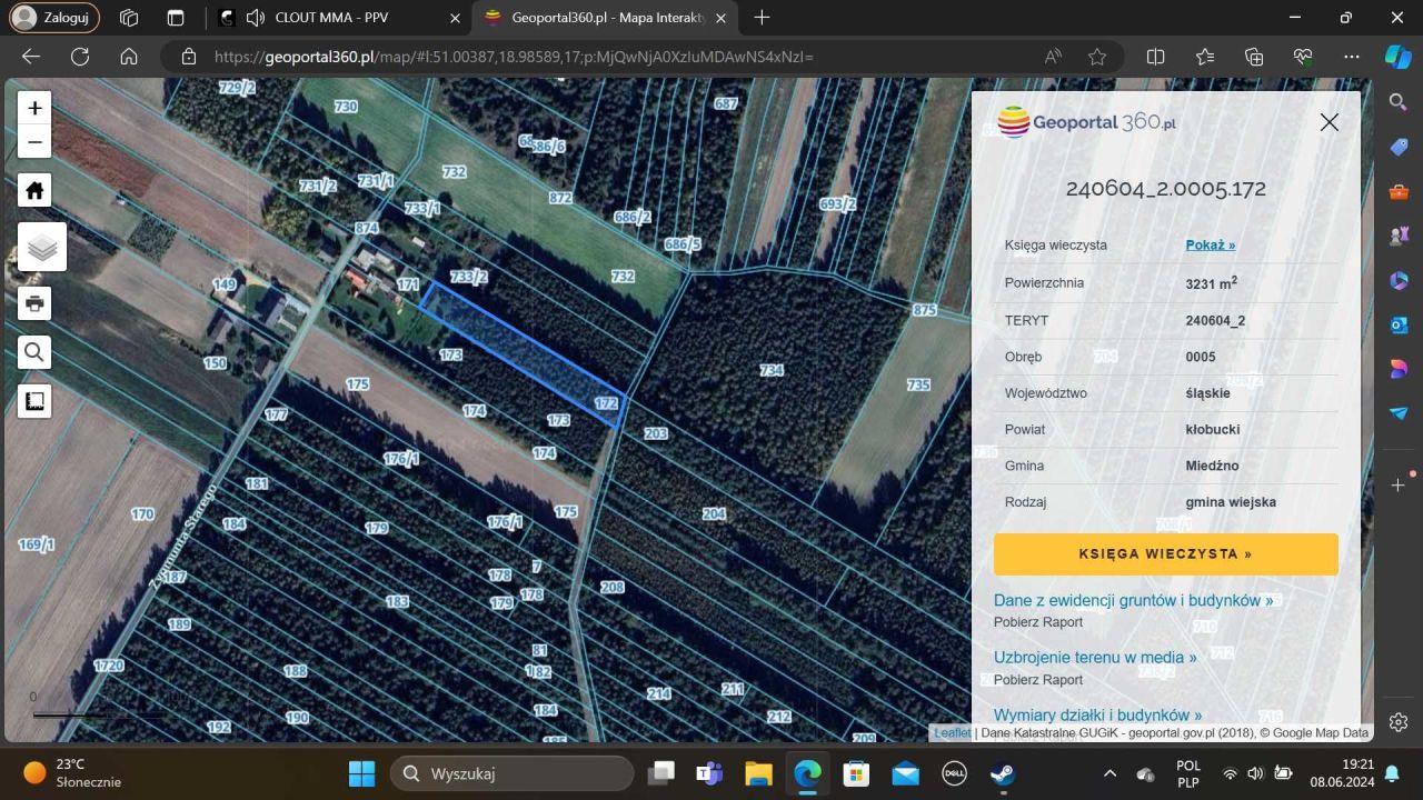 Działka leśna Miedźno. Zdjęcie 4