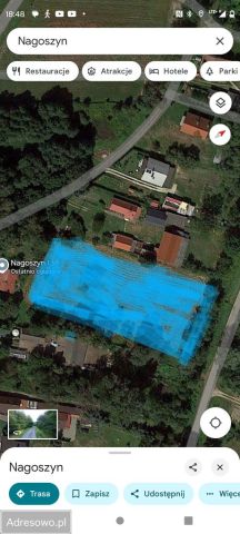 Działka budowlana Nagoszyn. Zdjęcie 1