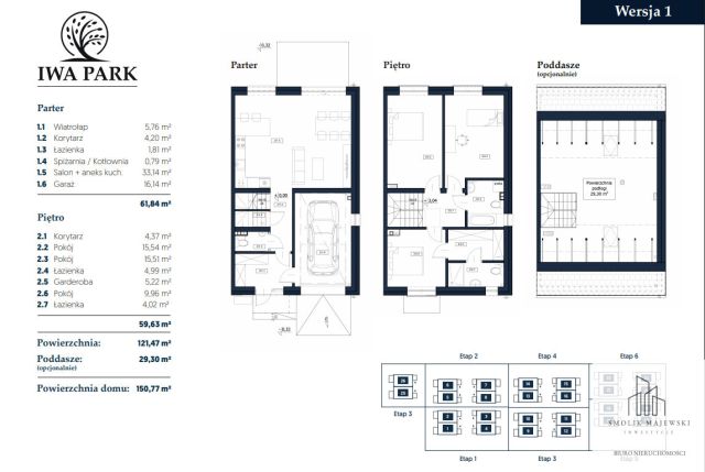 bliźniak, 6 pokoi Iwiny, ul. Miodowa. Zdjęcie 15