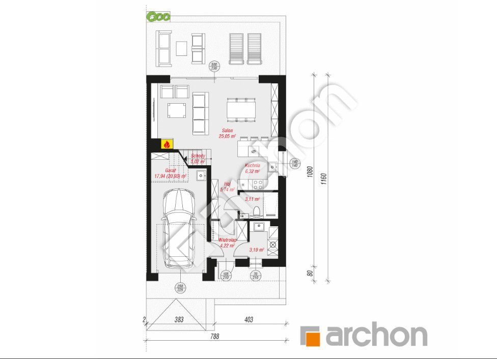 bliźniak, 5 pokoi Banino, ul. Pilotów. Zdjęcie 19