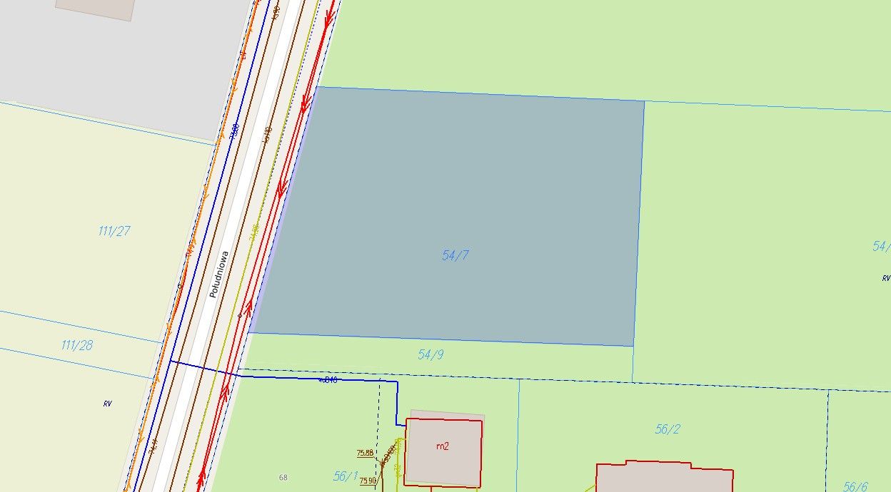 Działka budowlana Łosia Wólka, ul. Południowa. Zdjęcie 4