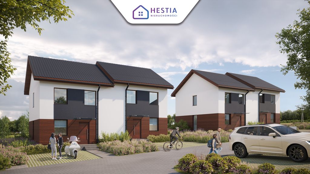 dom szeregowy, 4 pokoje Stargard