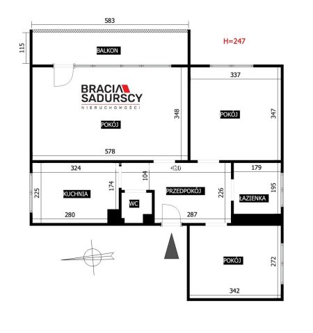 Mieszkanie 3-pokojowe Kraków Mistrzejowice, os. Złotego Wieku. Zdjęcie 23
