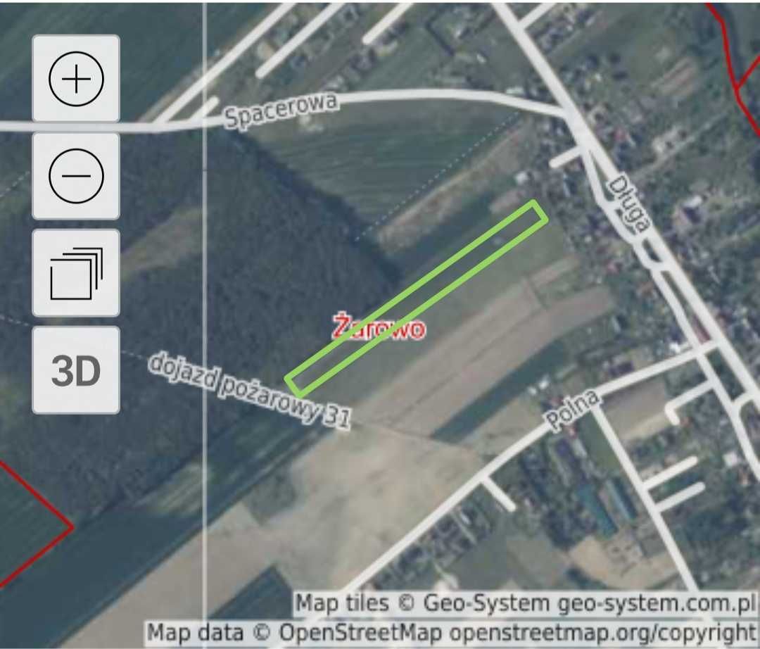 Działka budowlana Żarowo. Zdjęcie 2