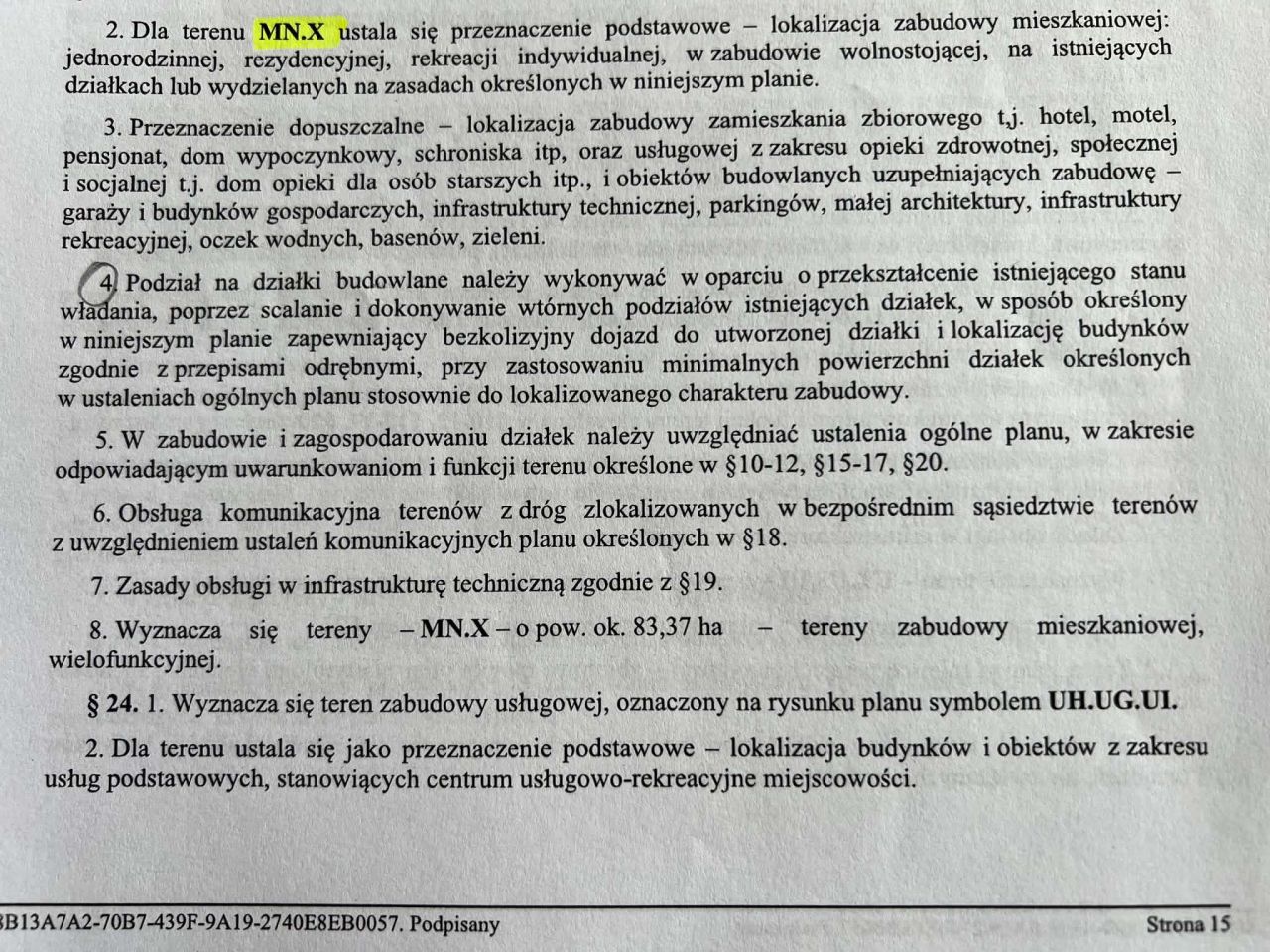 Działka budowlana Zagórze Brzask. Zdjęcie 3