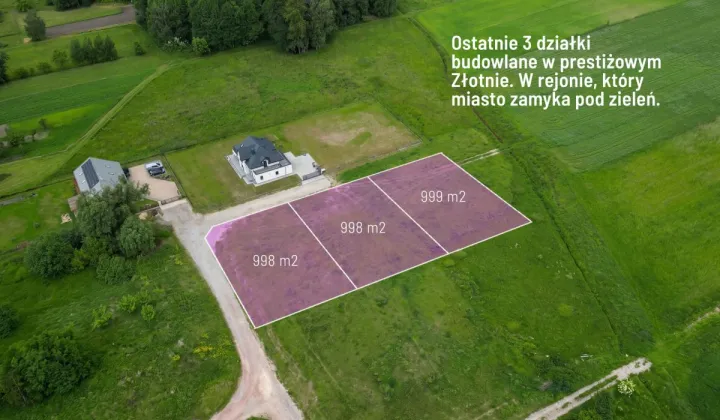 Działka budowlana Łódź Polesie