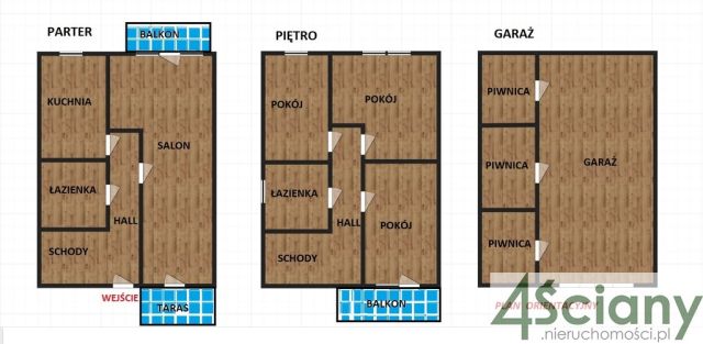 dom wolnostojący, 4 pokoje Pruszków Centrum. Zdjęcie 18