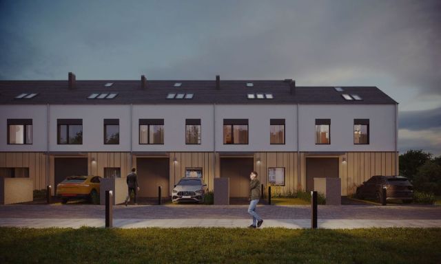 dom szeregowy, 5 pokoi Wrocław, ul. gen. Tadeusza Kutrzeby. Zdjęcie 1