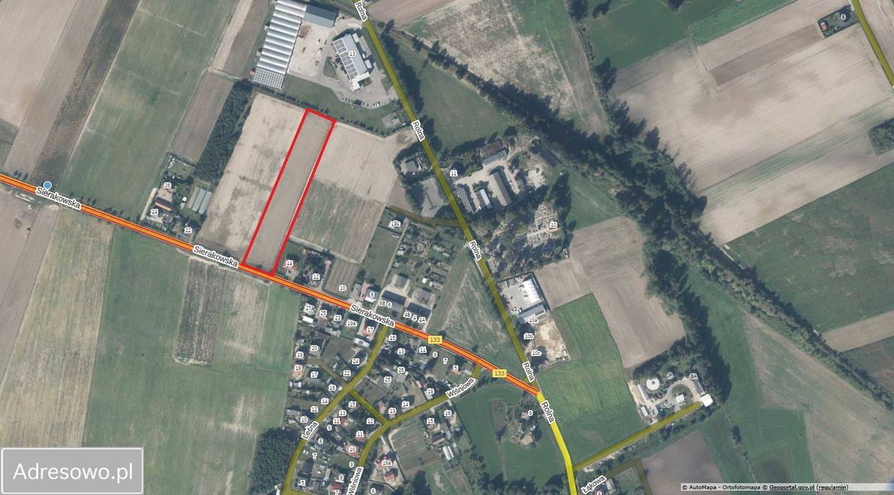 Działka inwestycyjna Chrzypsko Wielkie, ul. Sierakowska. Zdjęcie 2