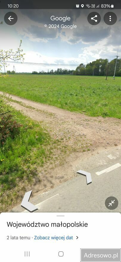 Działka budowlana Zaborów. Zdjęcie 2