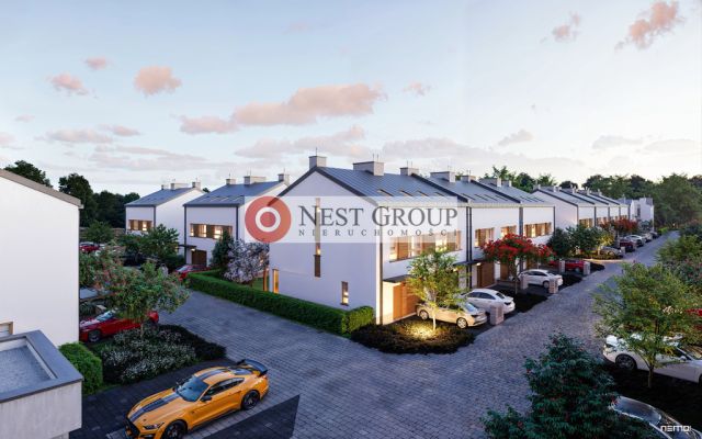 bliźniak, 5 pokoi Warszawa Białołęka Dworska, ul. Szamocin. Zdjęcie 1