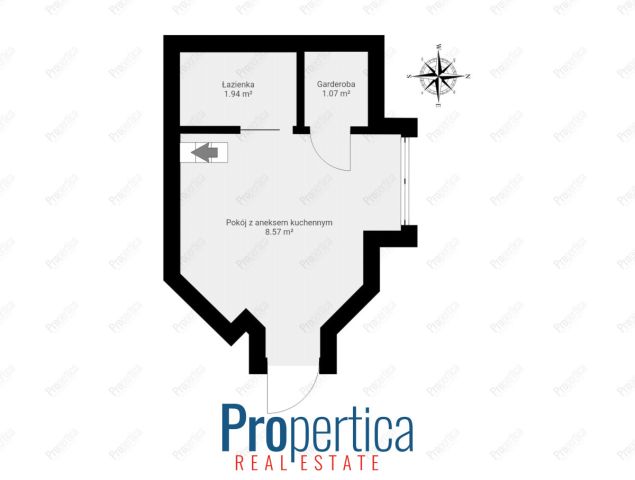 Mieszkanie 1-pokojowe Warszawa, ul. Mikołaja Kopernika. Zdjęcie 16